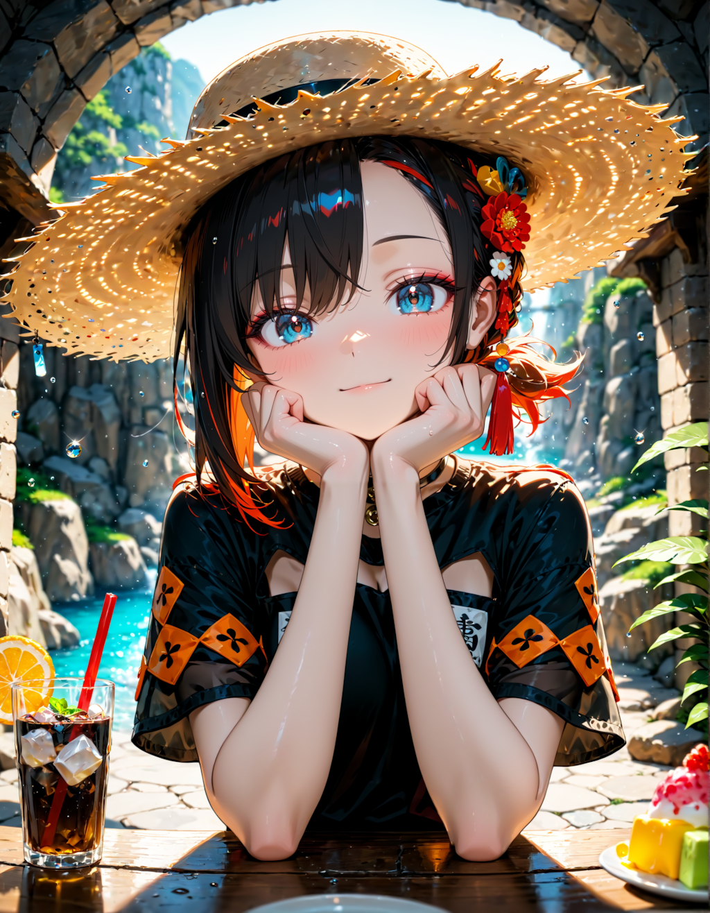 納涼カフェへようこそ