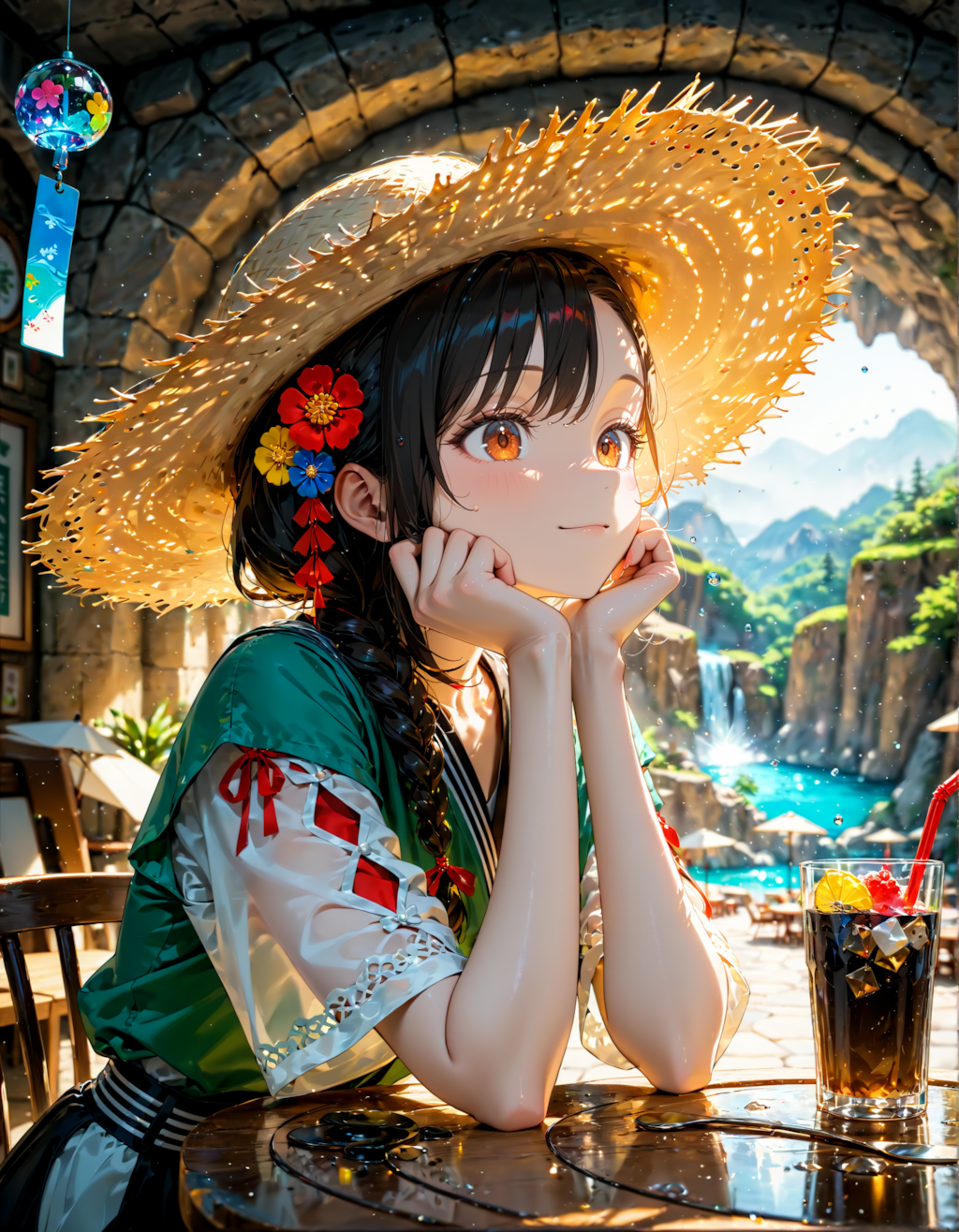 納涼カフェへようこそ