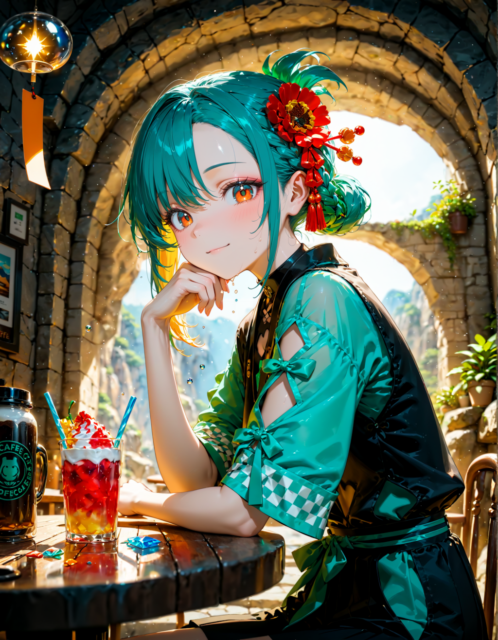 納涼カフェへようこそ