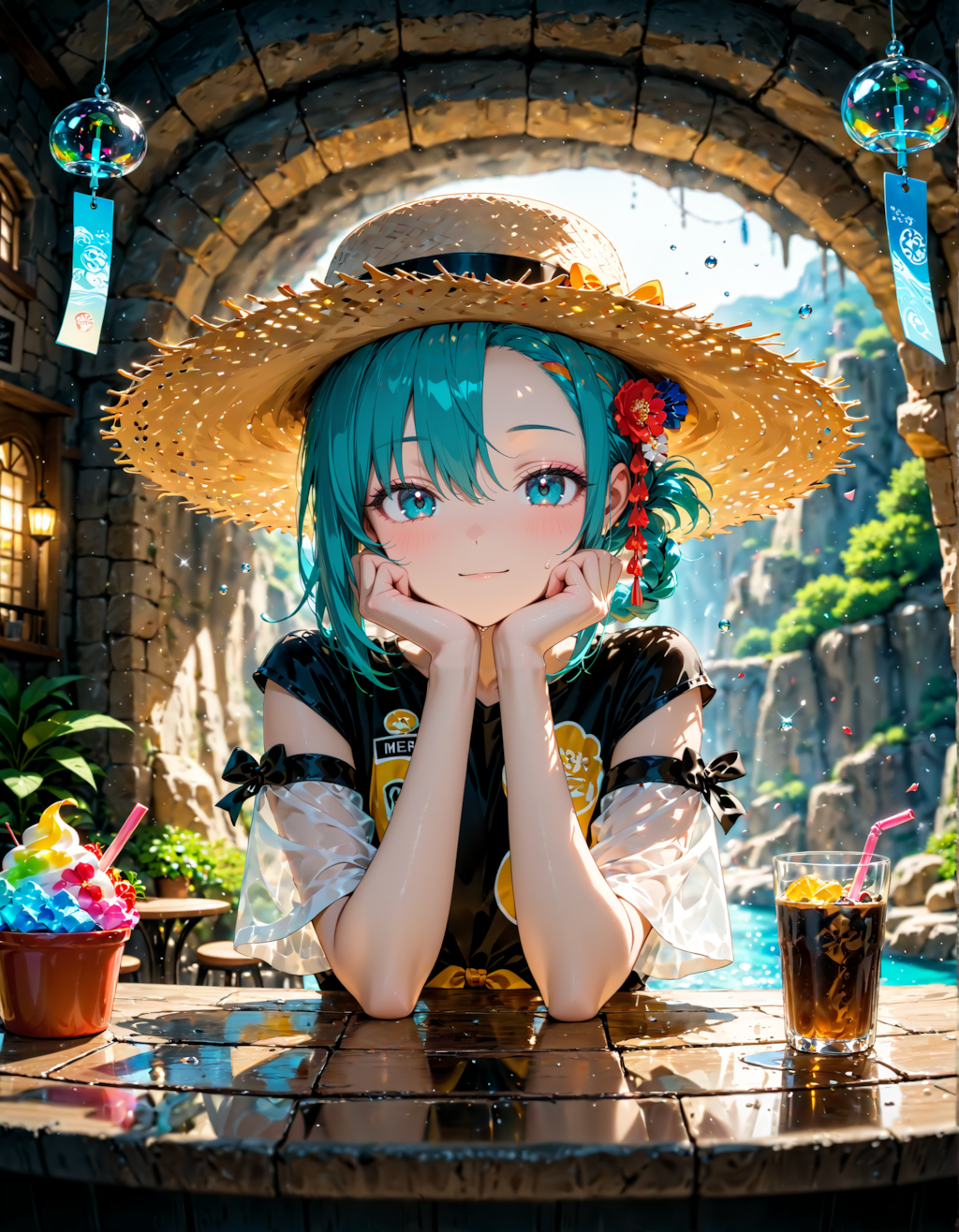 納涼カフェへようこそ