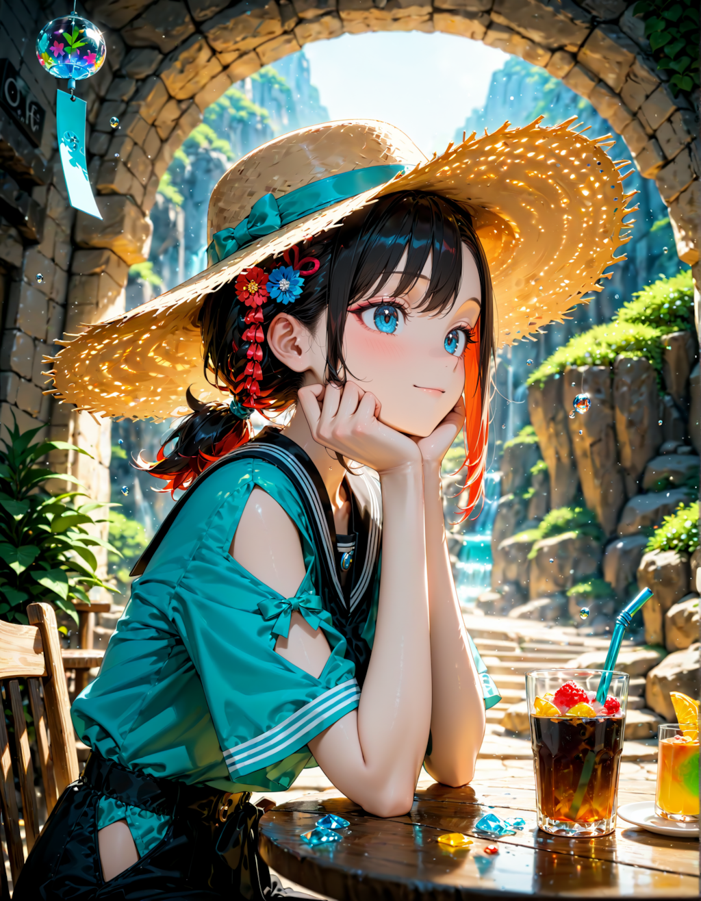 納涼カフェへようこそ