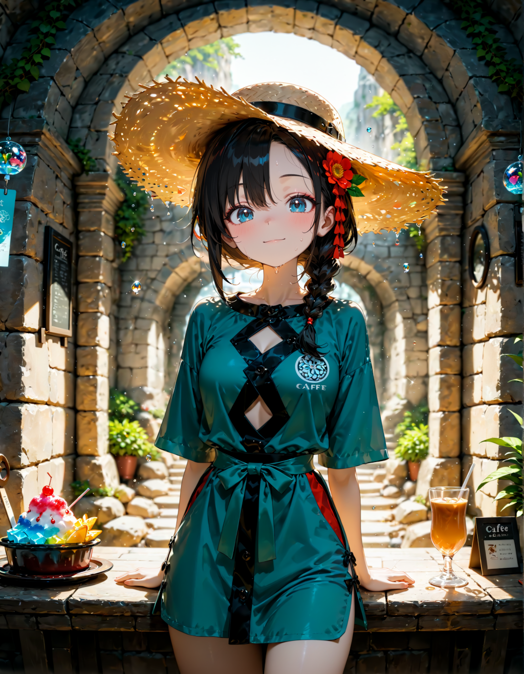 納涼カフェへようこそ