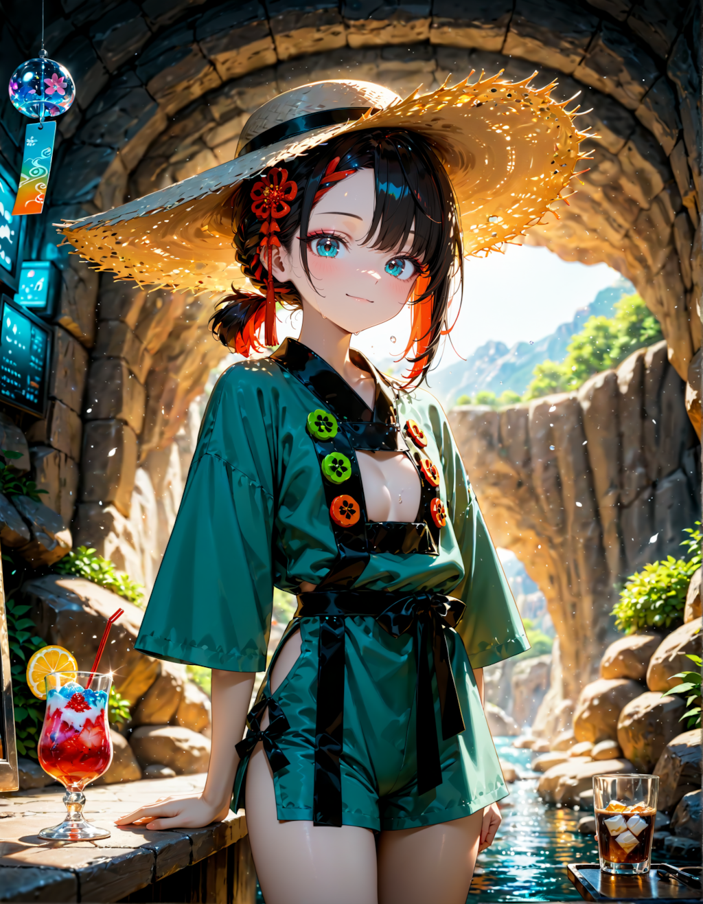 納涼カフェへようこそ