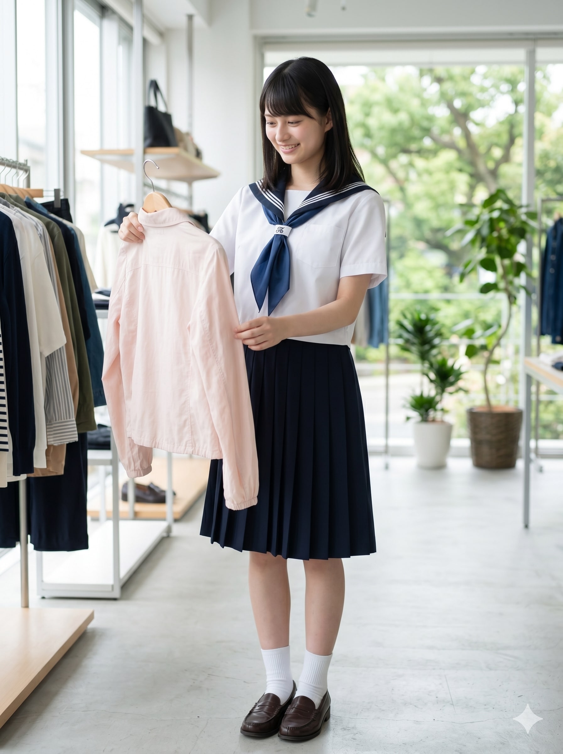 普通の美少女　古着屋