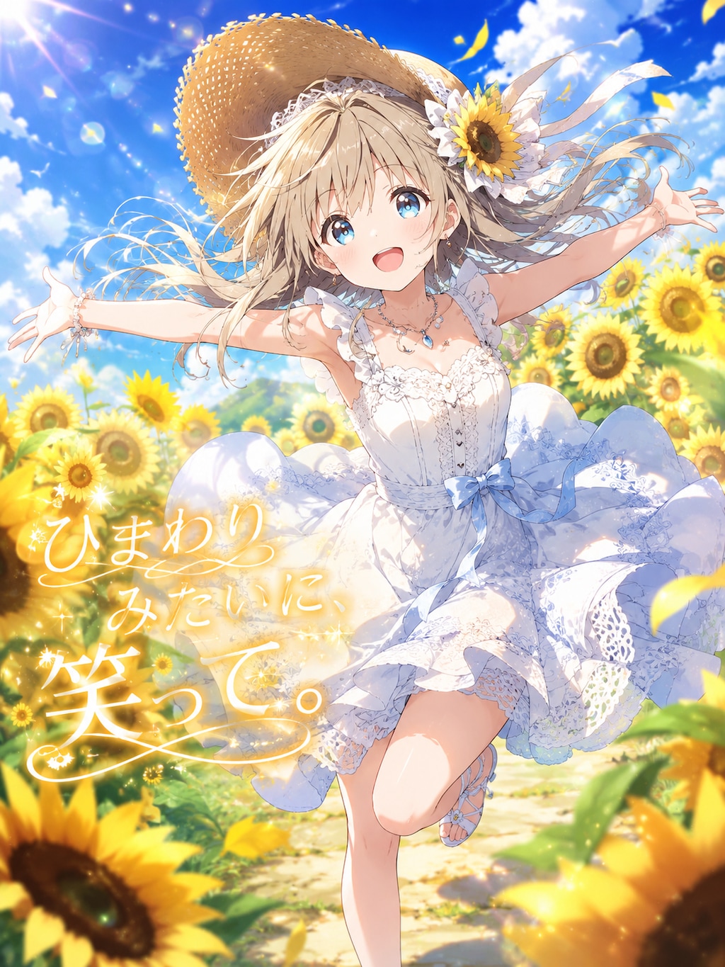 ひまわりみたいに笑って