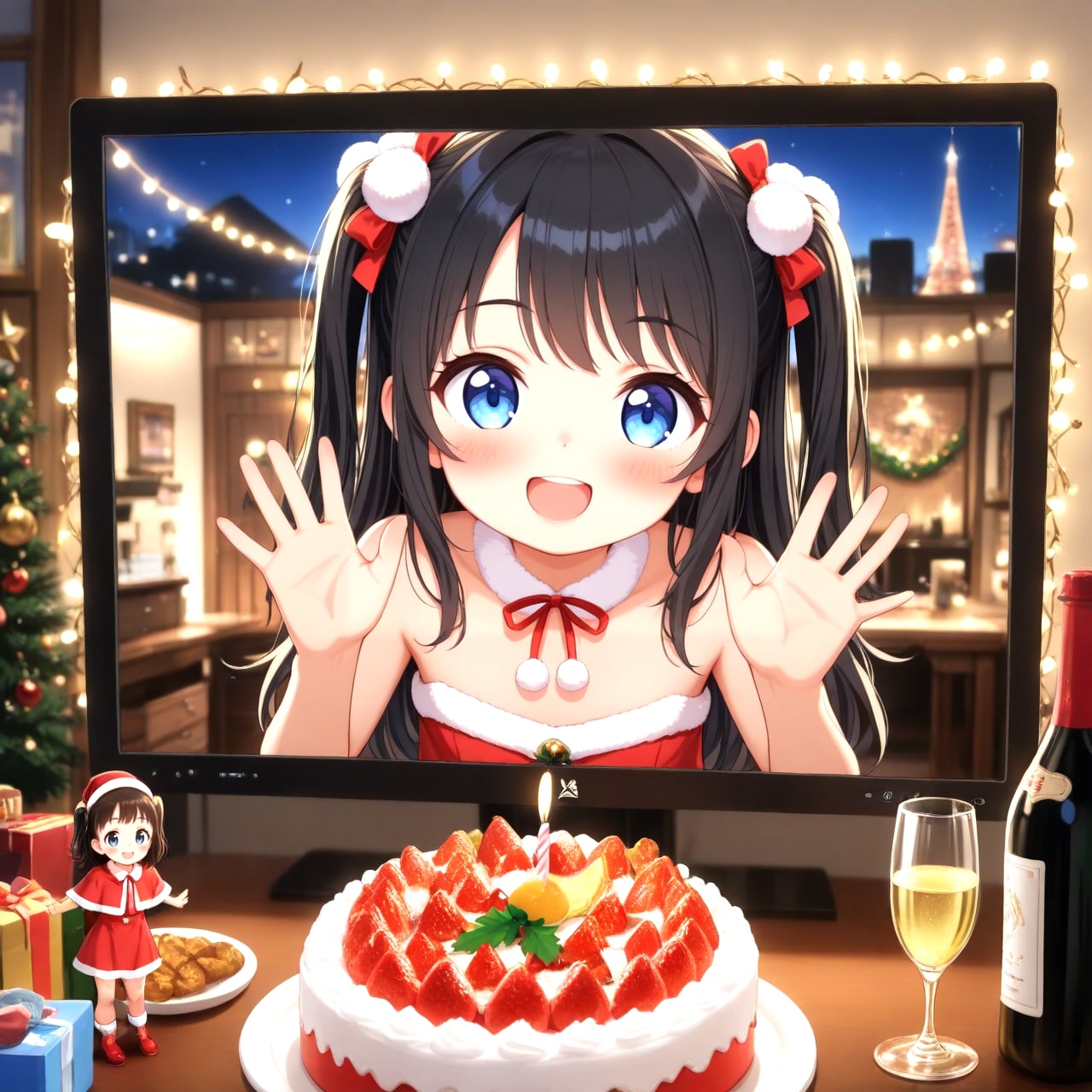 僕のクリスマスイブ | の人気AIイラスト・グラビア