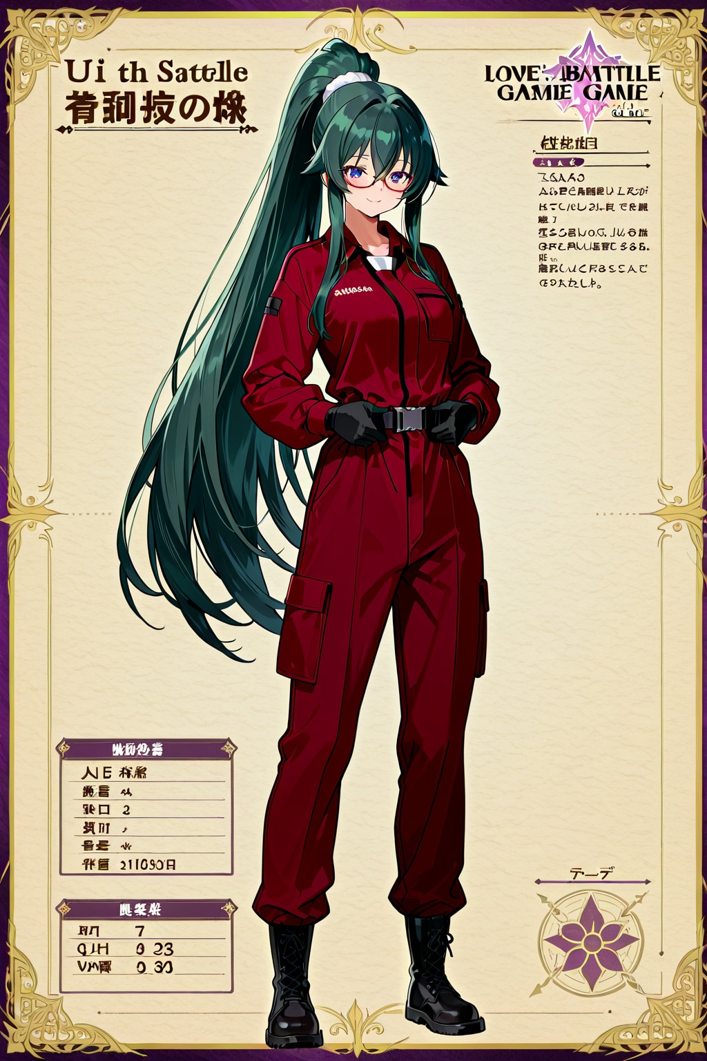 攻略本風オリキャラ紹介