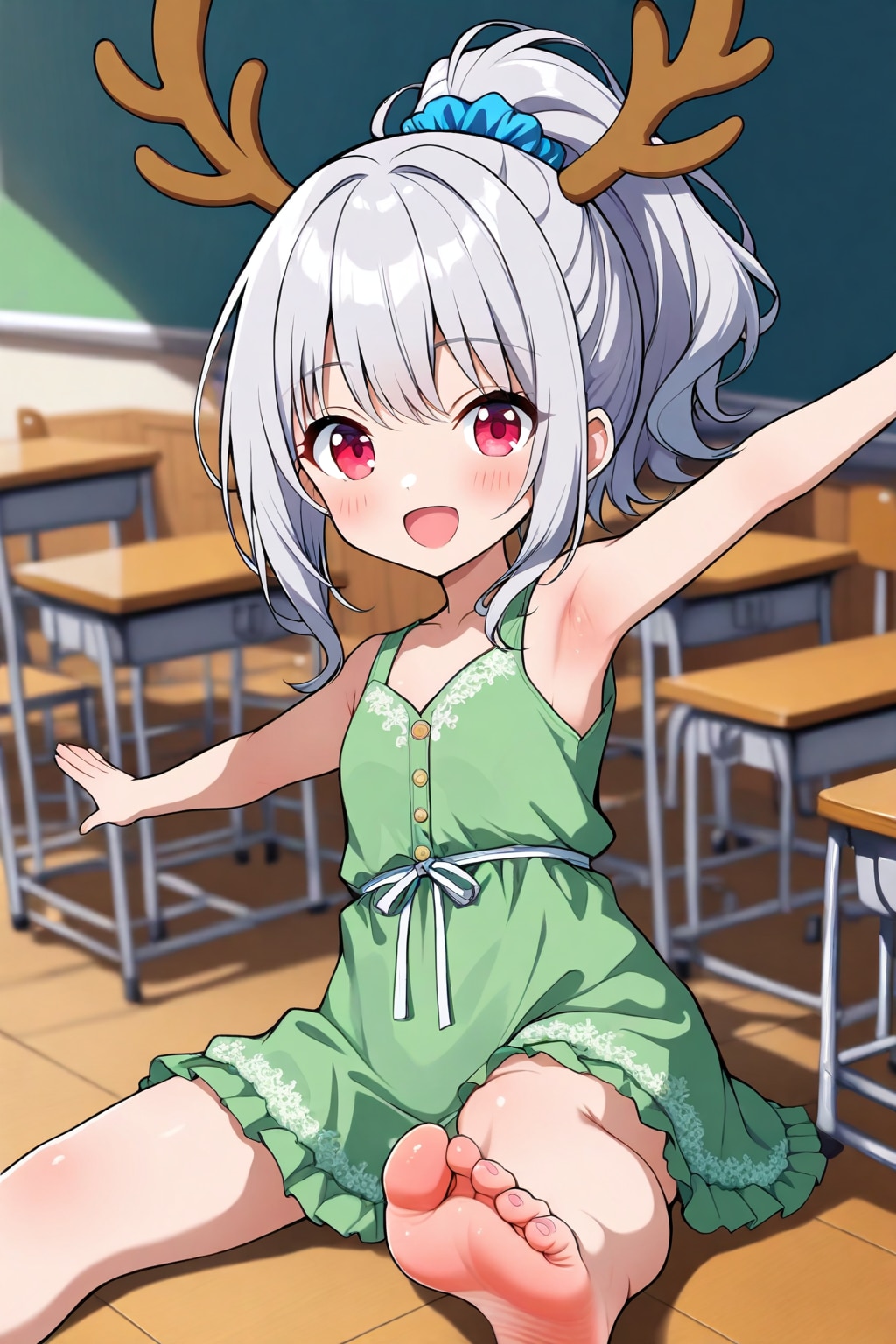 小鹿になる雛菊ちゃん
