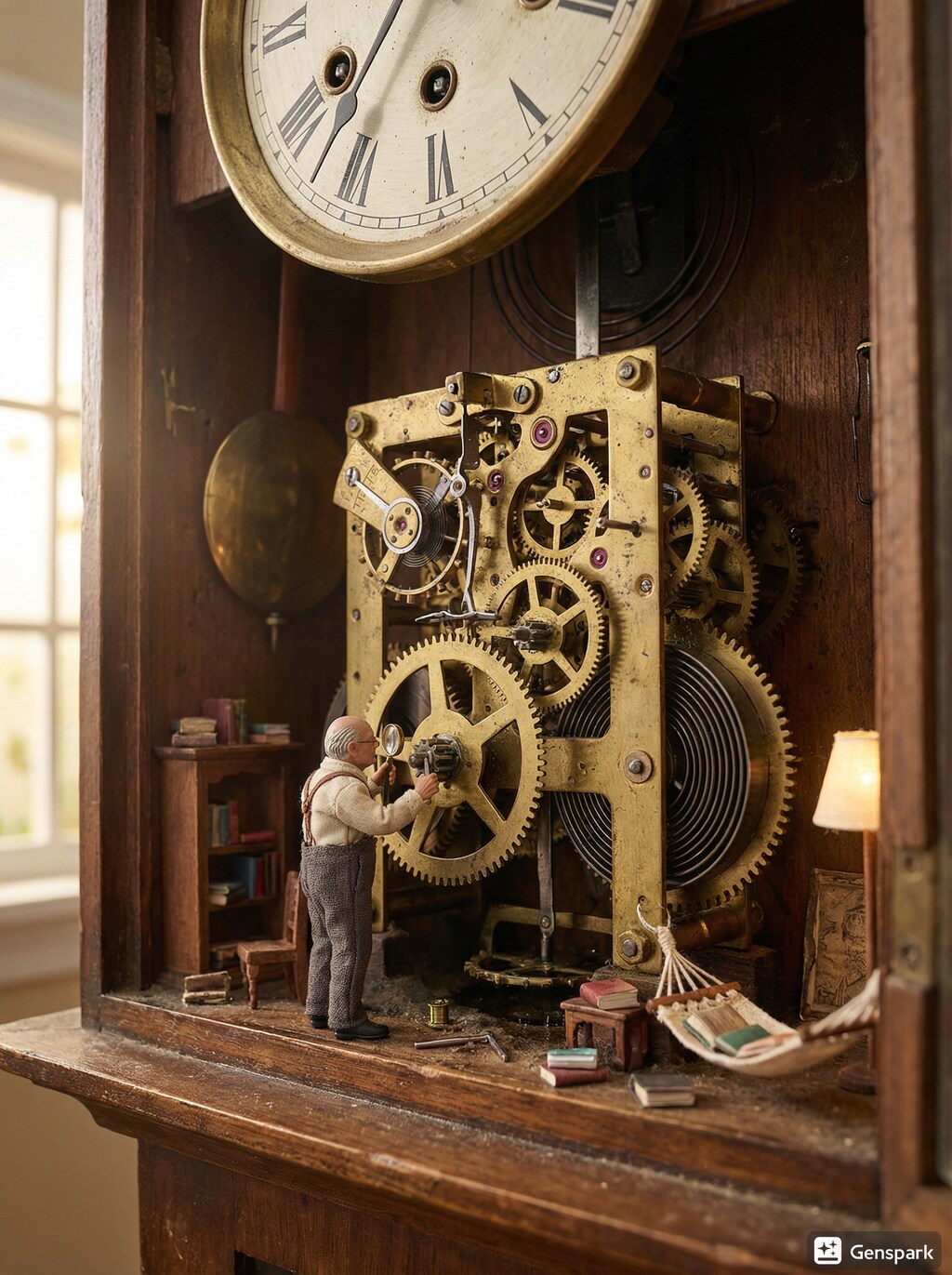 『時計の中に住むタイムキーパー』