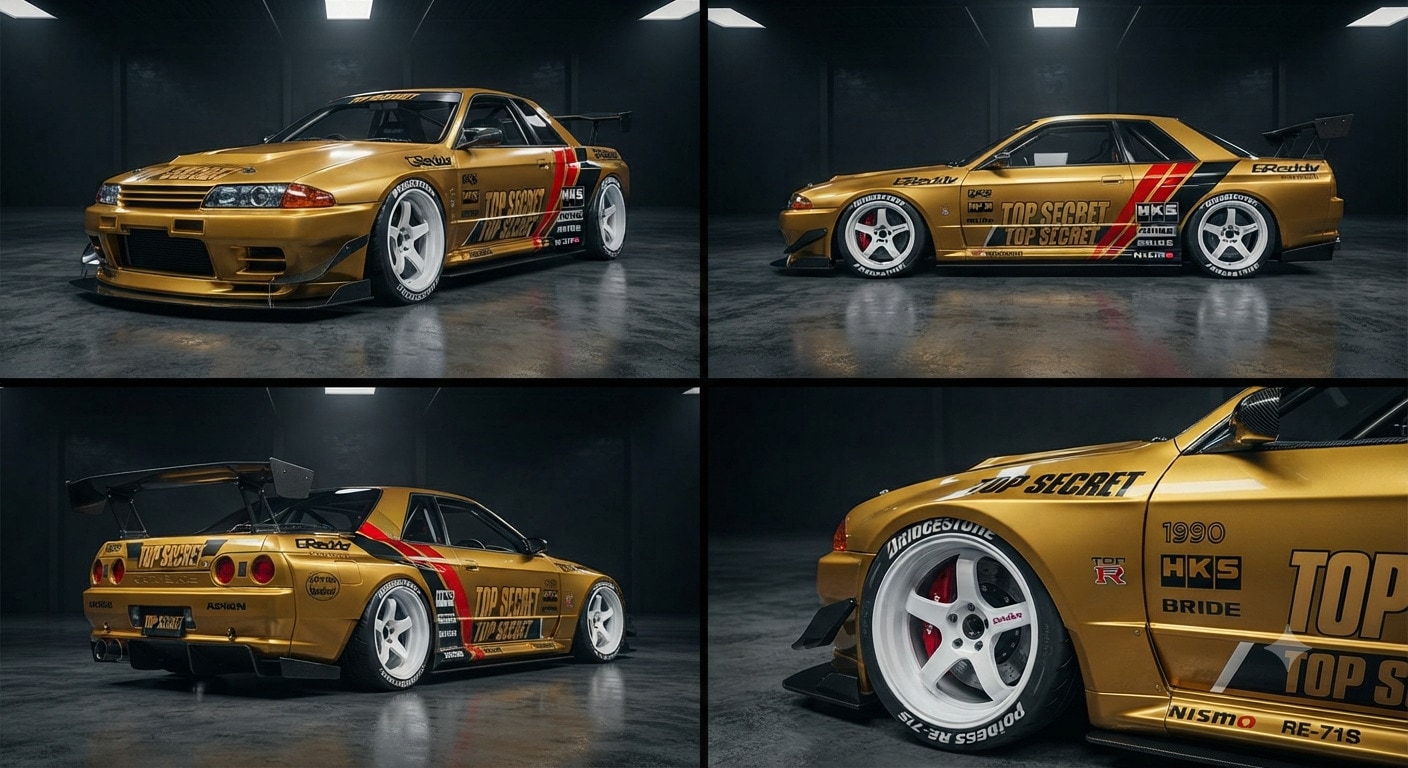 トップシークレットR32GT-R | の人気AIイラスト・グラビア
