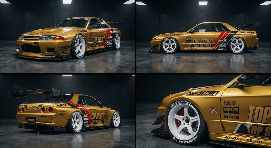 トップシークレットR32GT-R