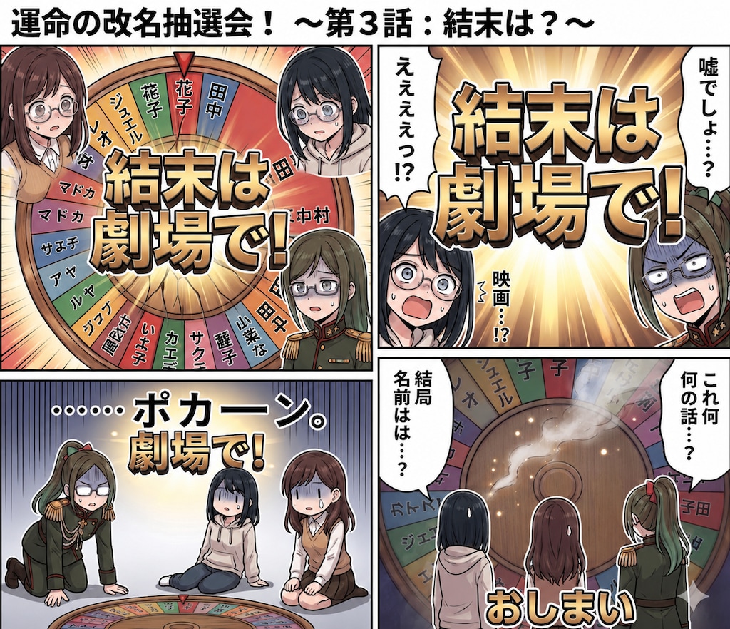 この素晴らしいルーレットでお名前を！ ２