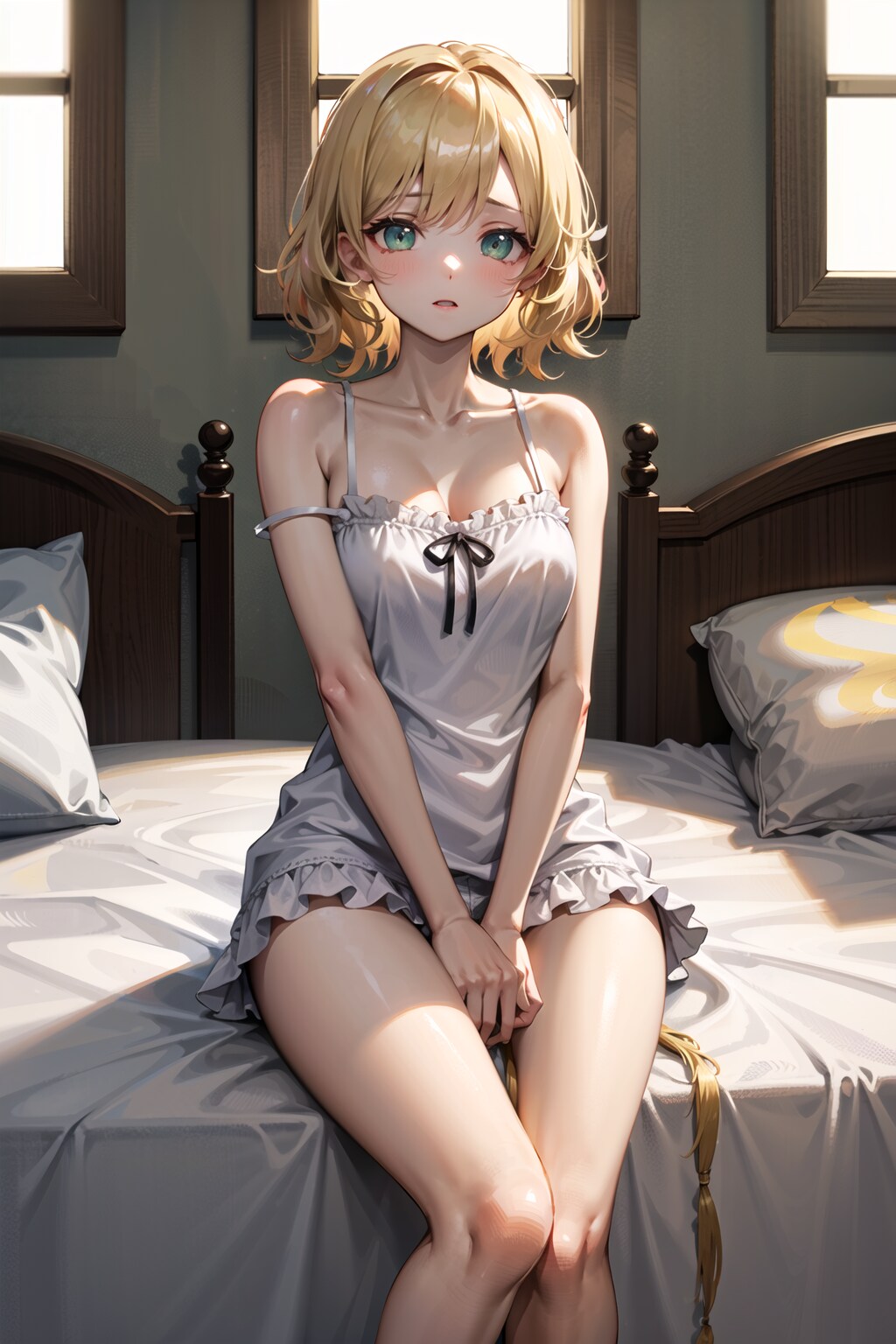 やさしくしてって言ったのにぃ。