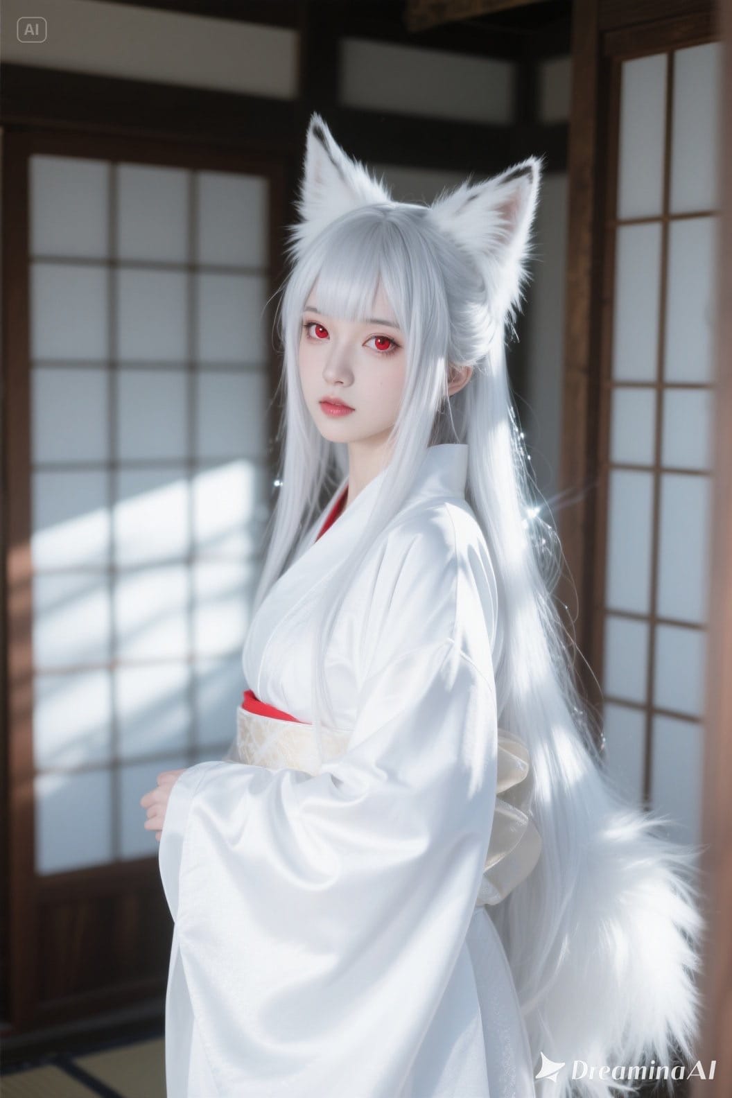 【実写風？】キツネの御神体様 | の人気AIイラスト・グラビア