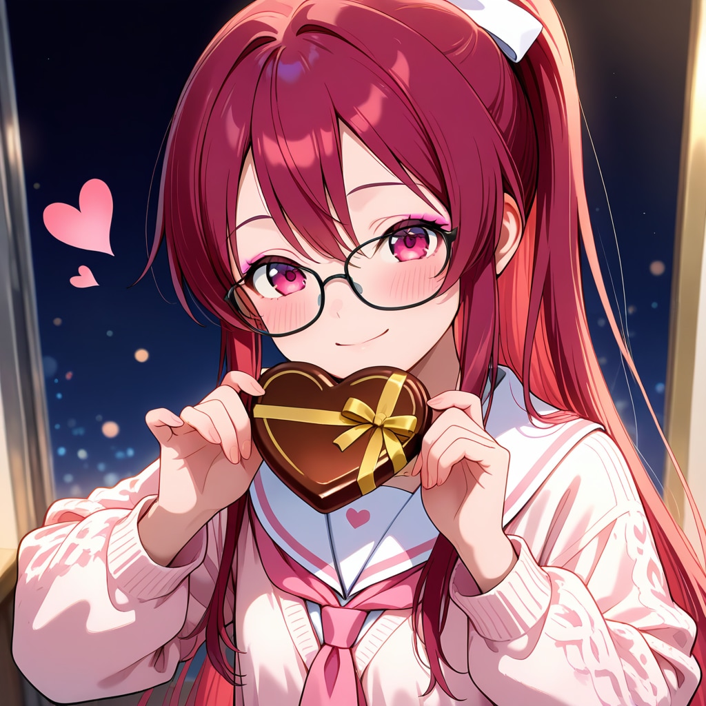 メイクとバレンタイン | の人気AIイラスト・グラビア