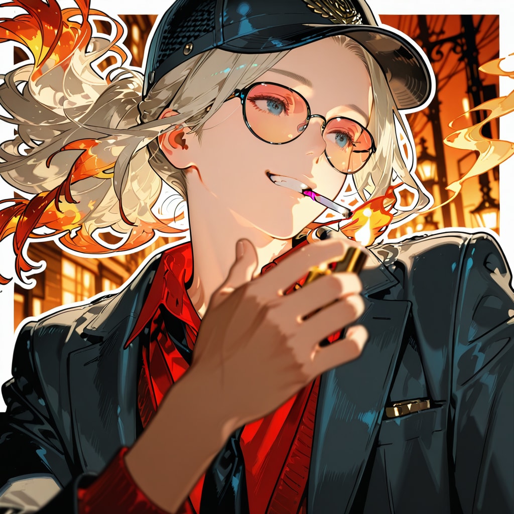 ｢探偵物語｣(ライターの火力)