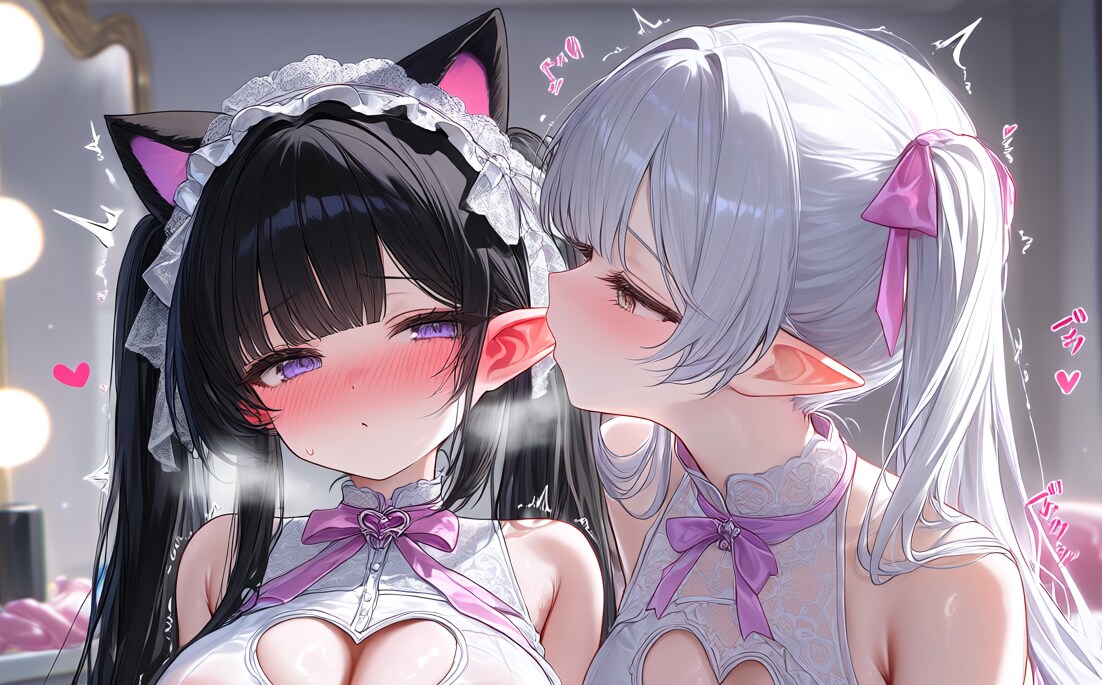 黒ツイにゃん