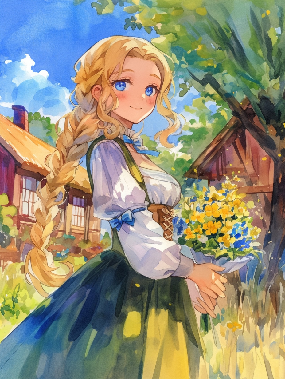 村娘66 | の人気AIイラスト・グラビア