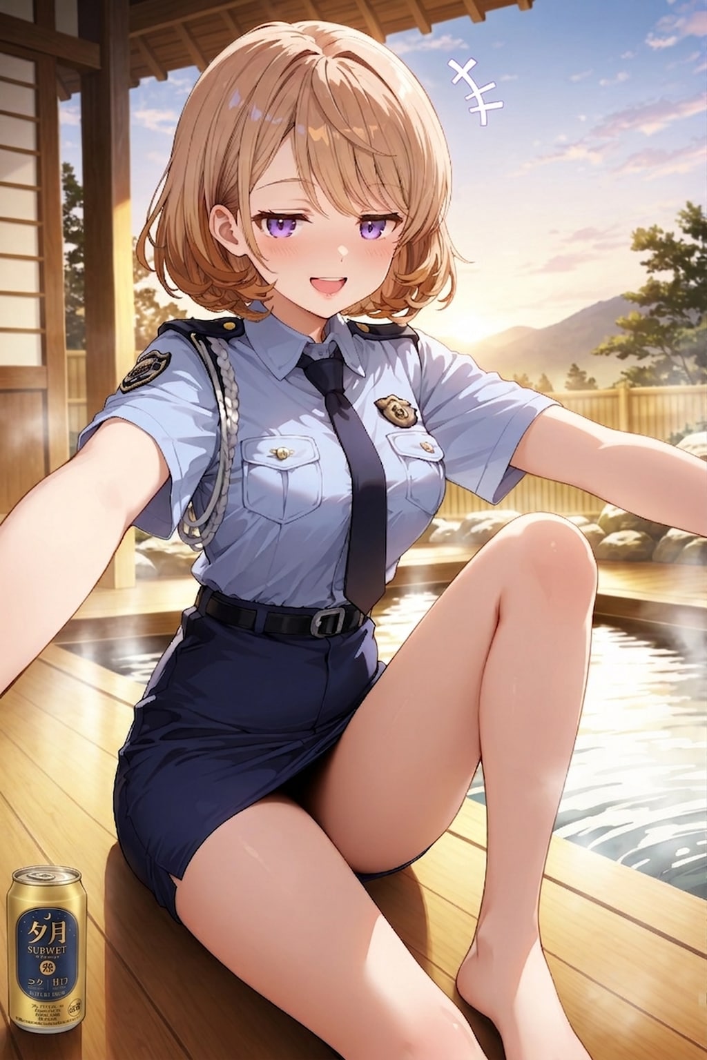 ジト目婦警さんとビール ～乾さつきのドライな日常～ Z708