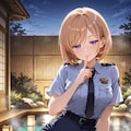 ジト目婦警さんとビール ～乾さつきのドライな日常～ Z708 2枚目