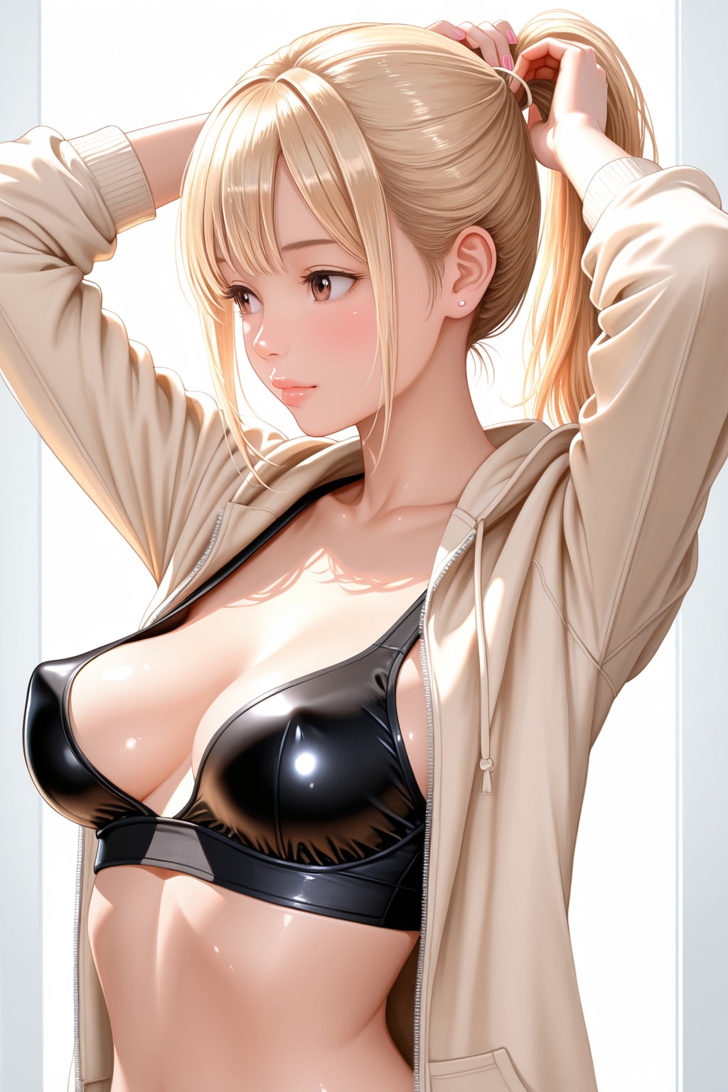 髪を結う