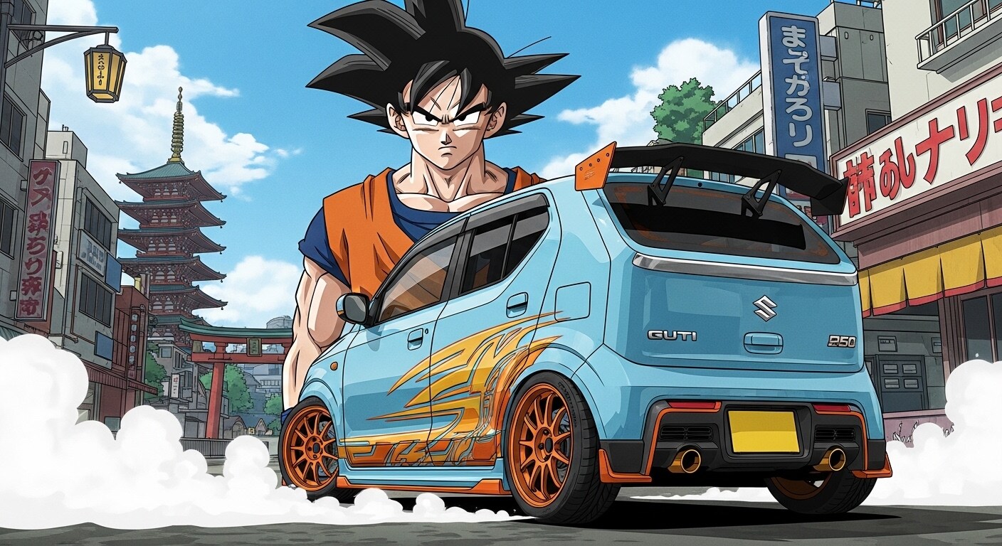 孫悟空とアルトワークス | の人気AIイラスト・グラビア