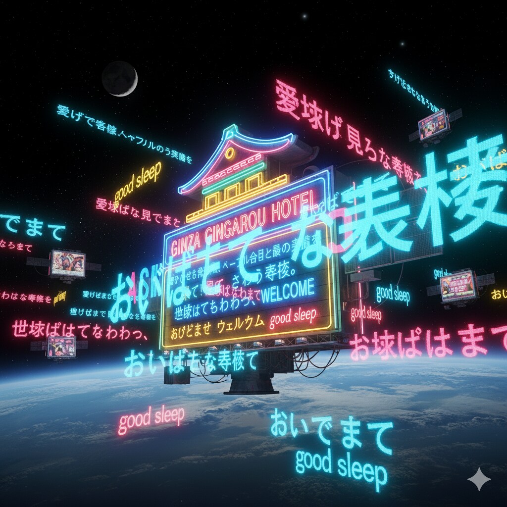 広告衛星 by ホテル『銀河楼』from ｢アポカリプスホテル｣