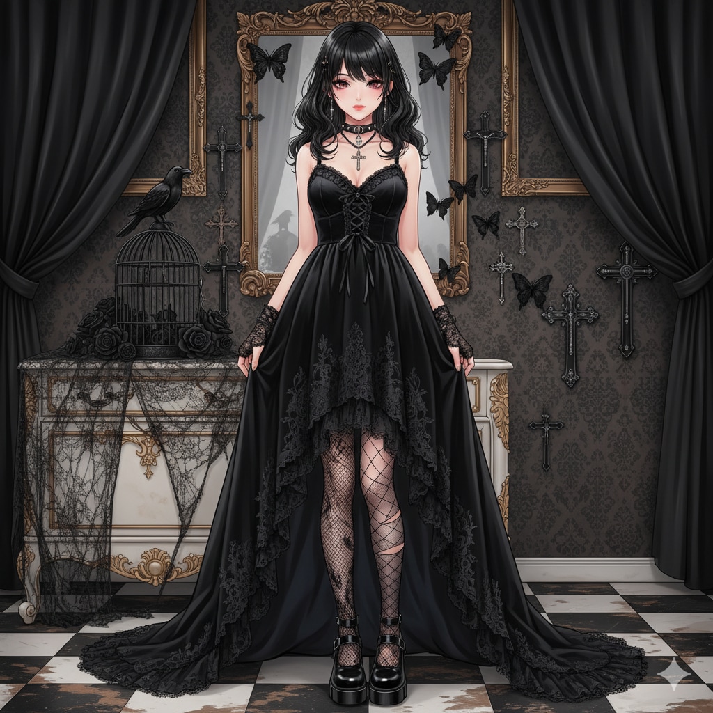 ゴシックロリータ | の人気AIイラスト・グラビア