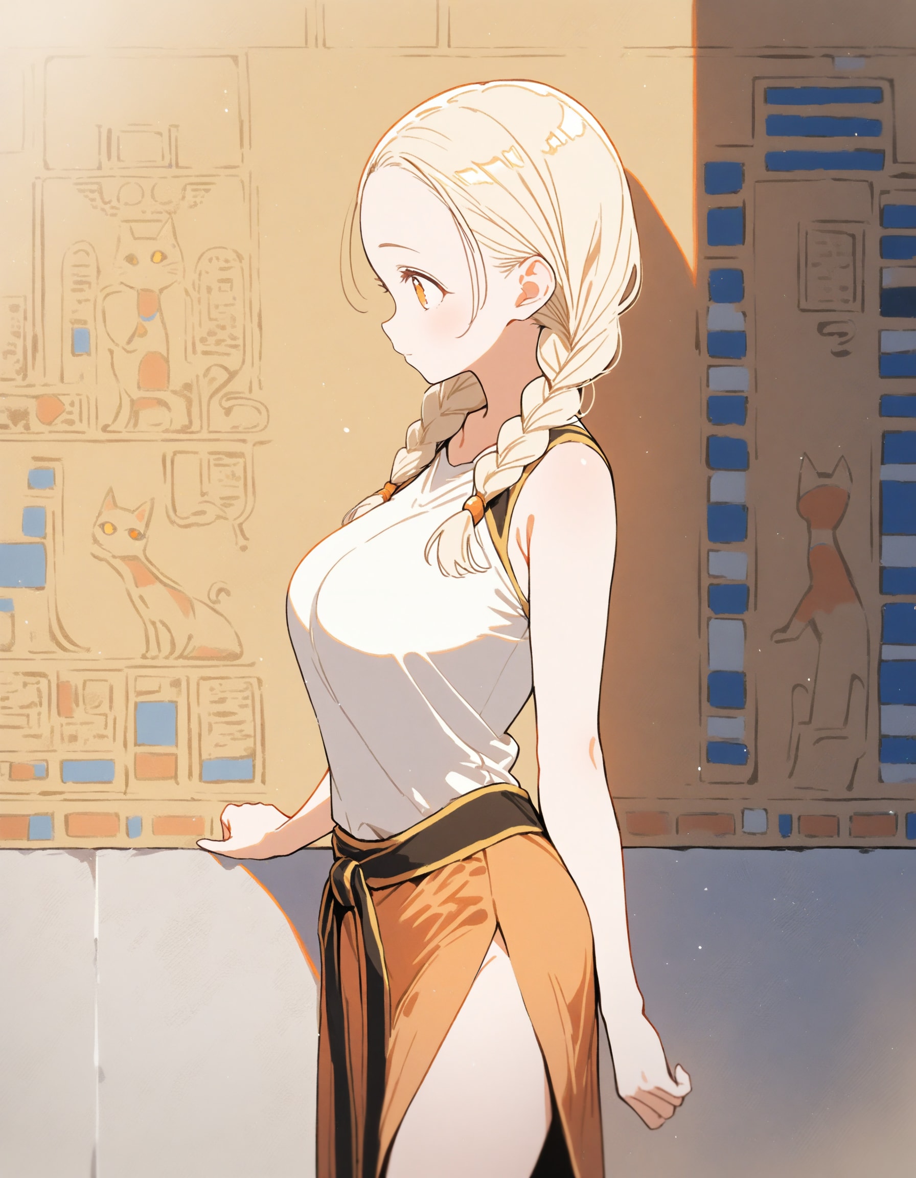 壁画と姉さんXL | の人気AIイラスト・グラビア