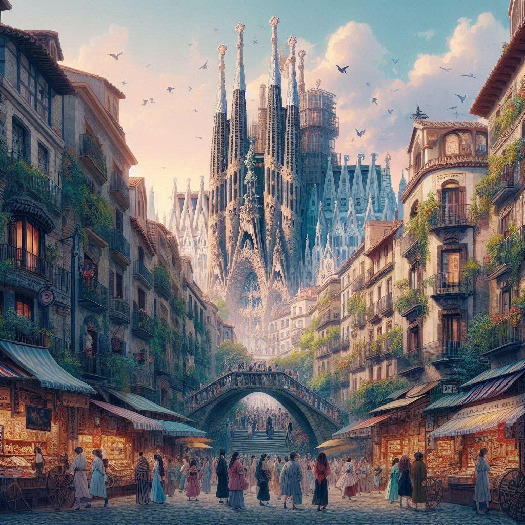 大聖堂の街バルセナ