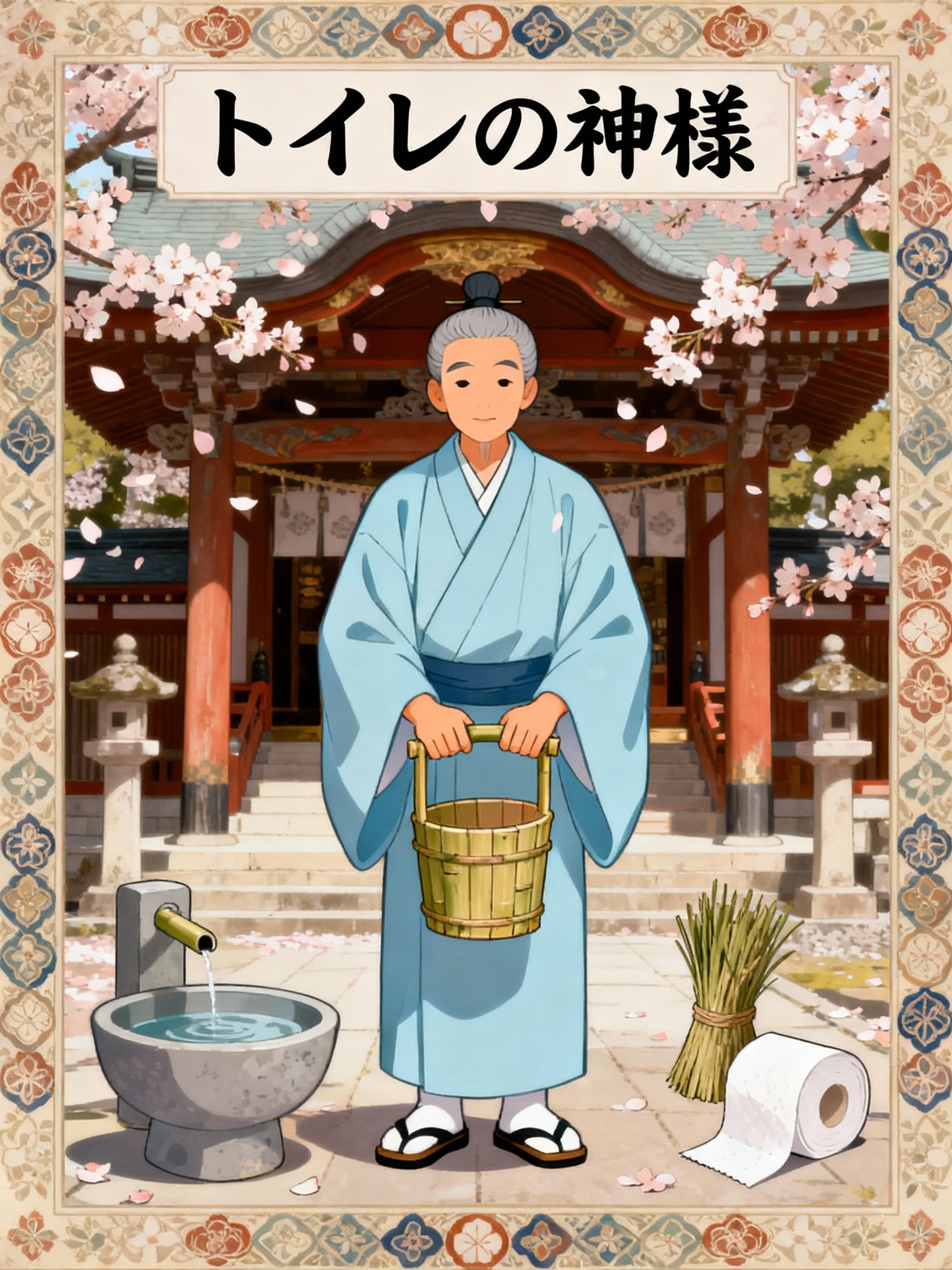 トイレの神様 | の人気AIイラスト・グラビア