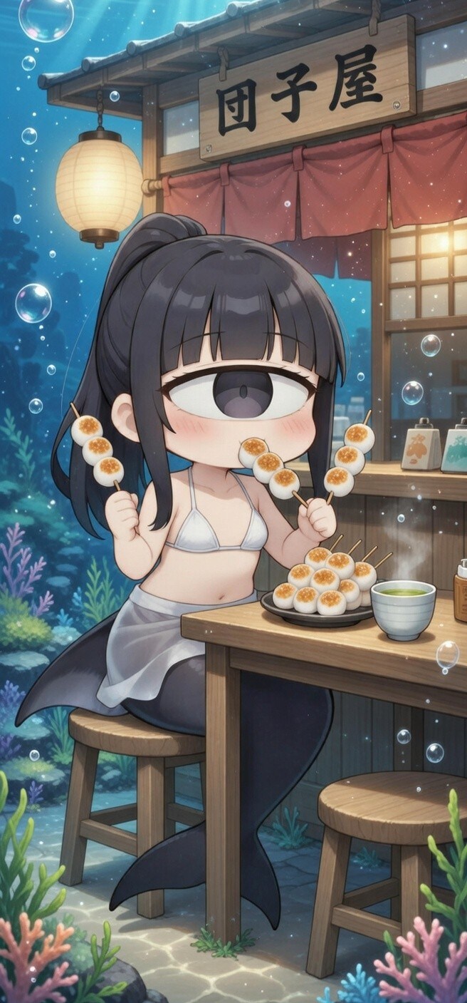 単眼人魚ちゃん.3　団子