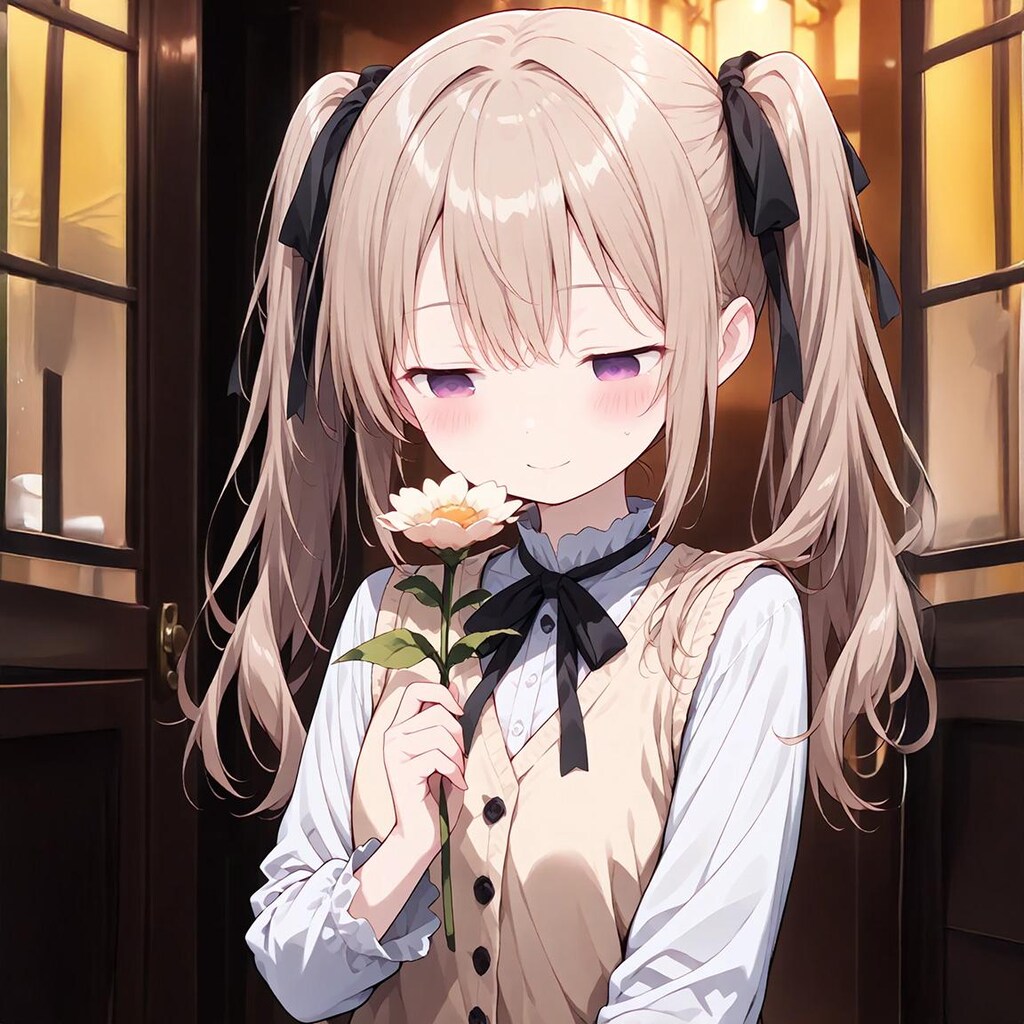 気になる人に花をもらう