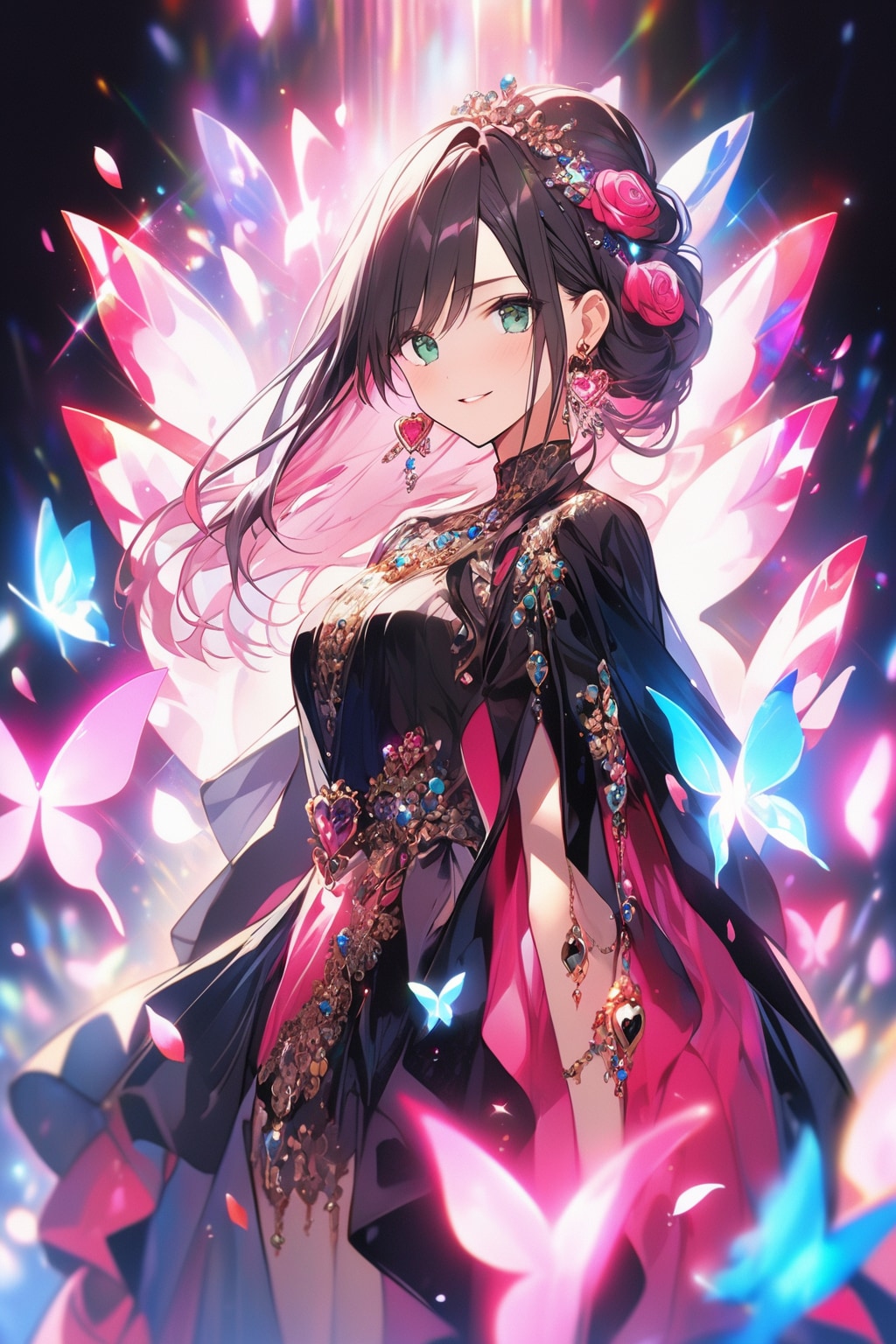 It is dainty and dignified