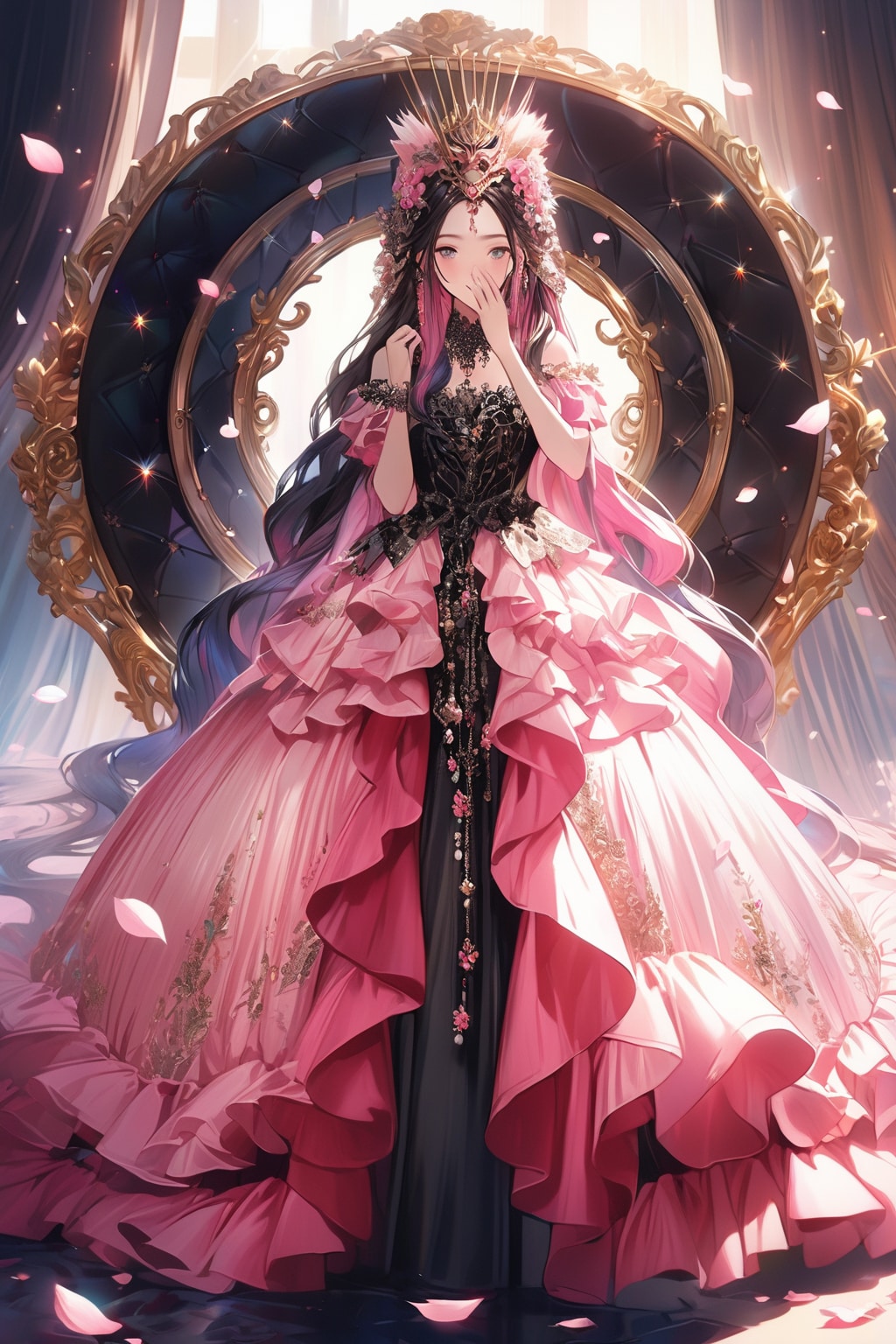 It is dainty and dignified