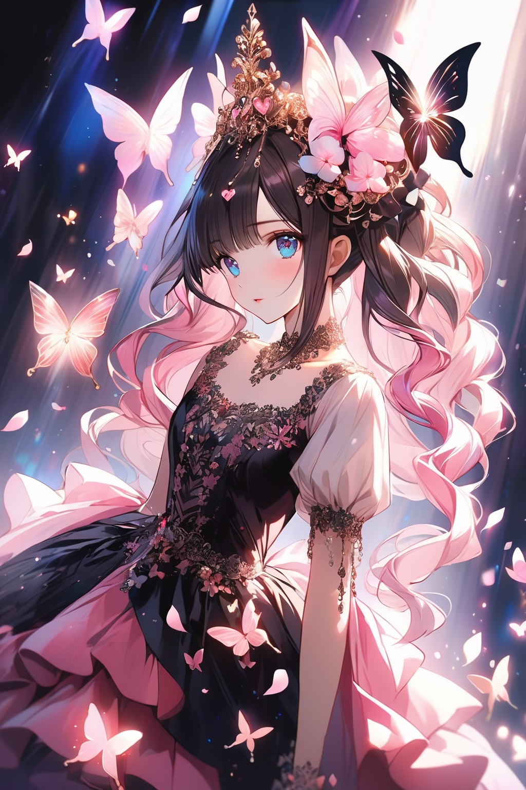 It is dainty and dignified