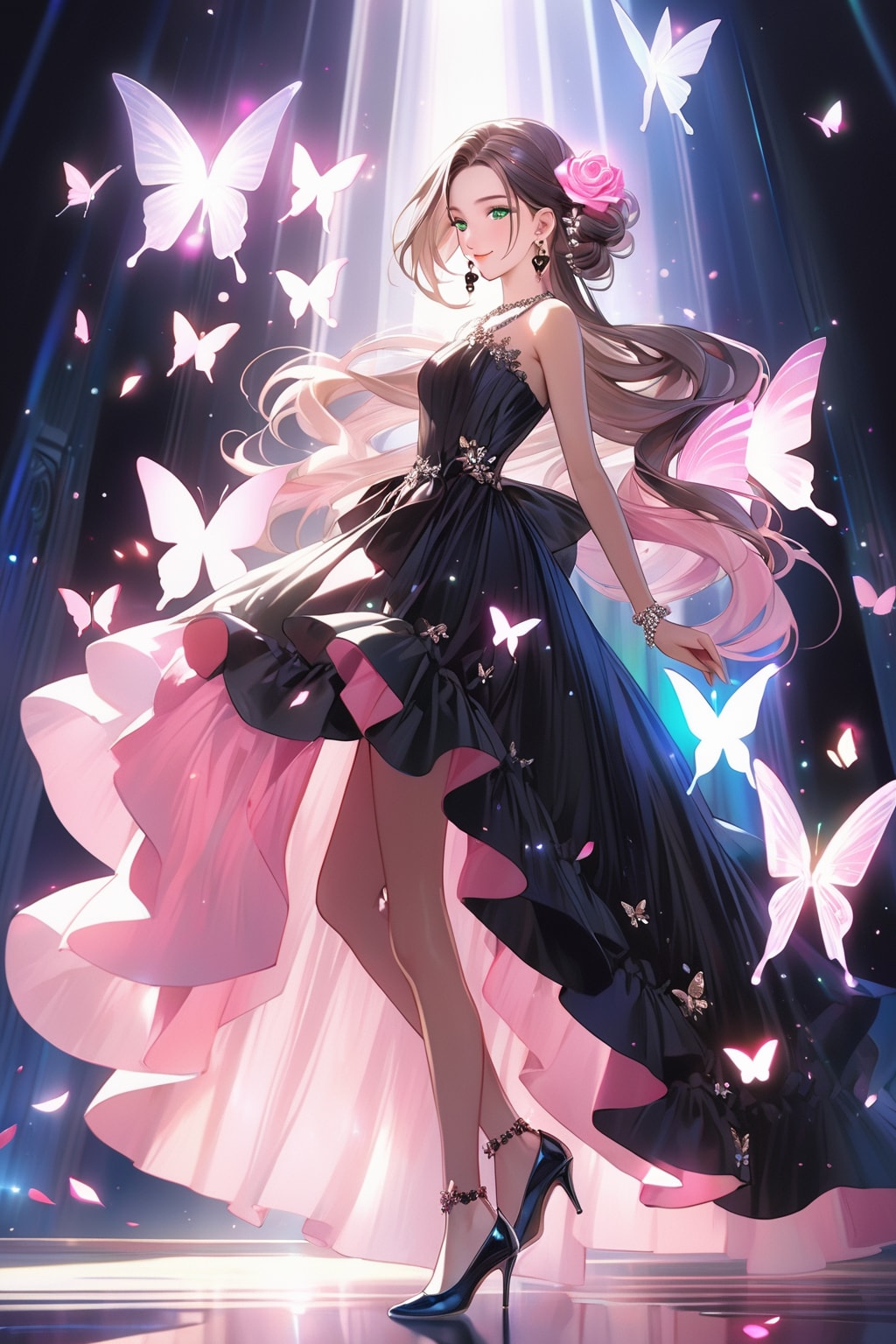 It is dainty and dignified