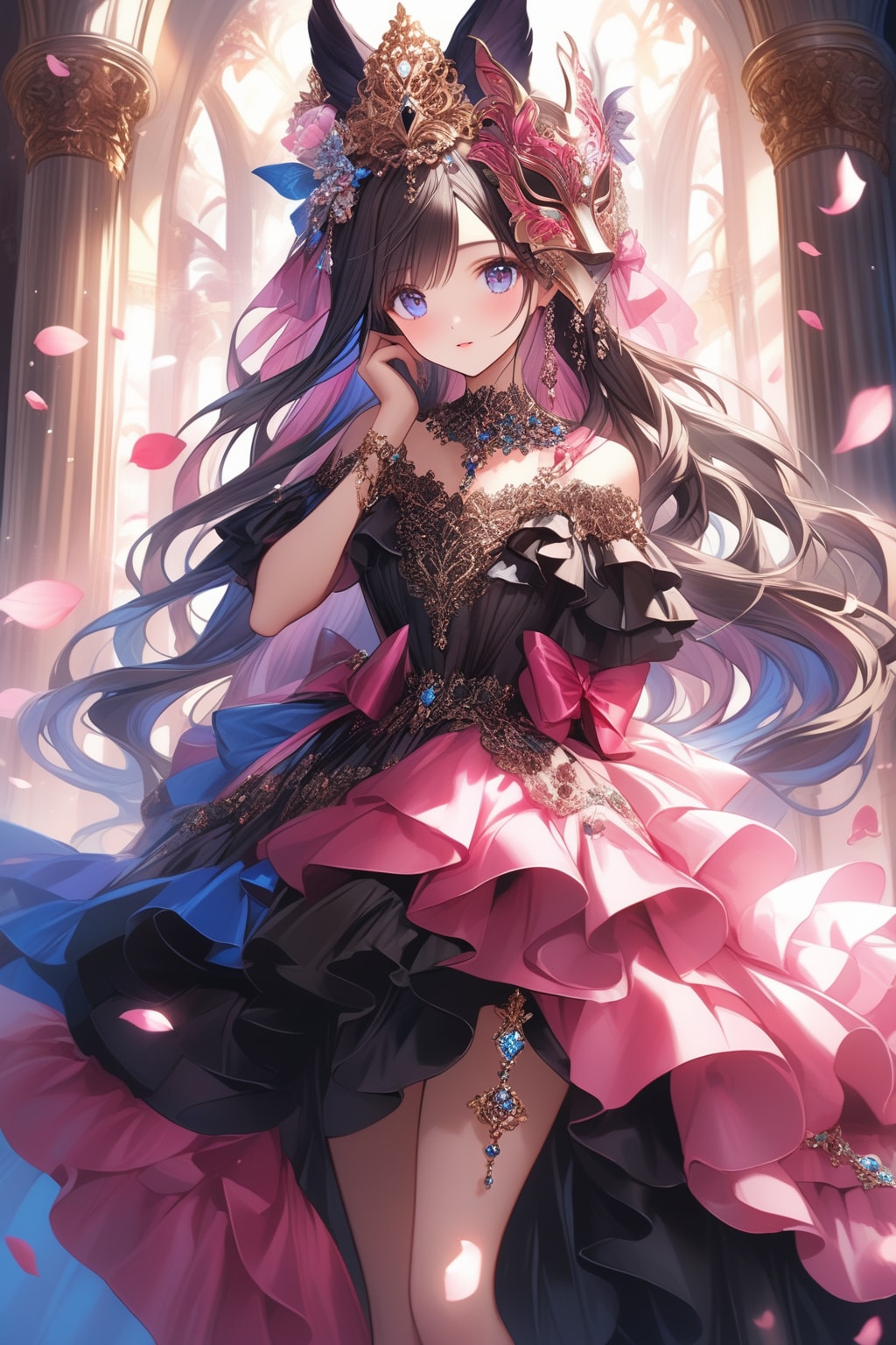 It is dainty and dignified