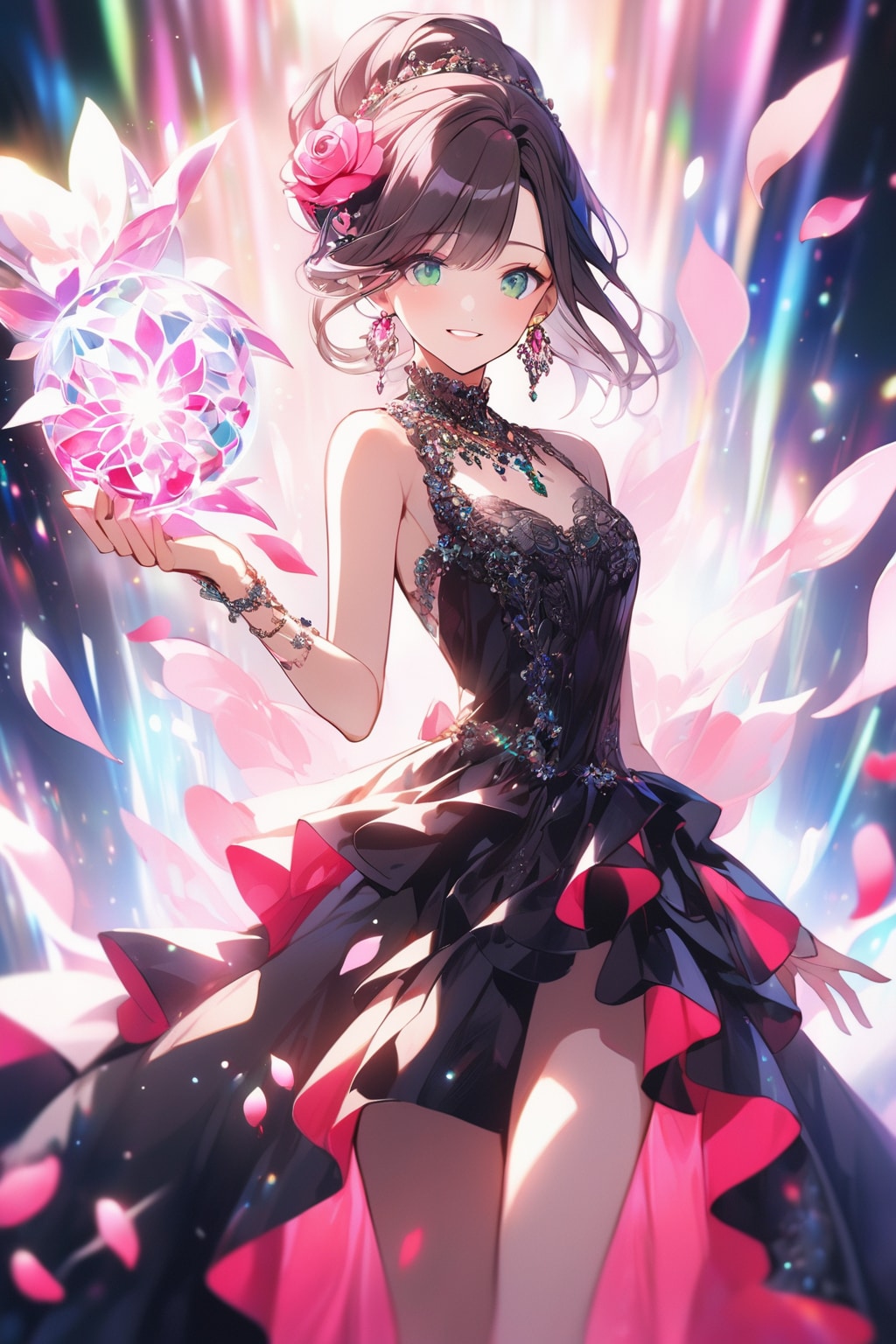 It is dainty and dignified