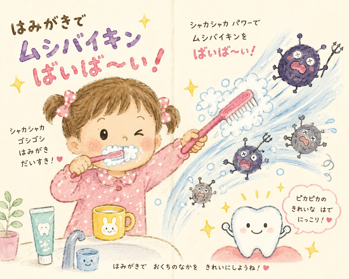 はみがき啓発ポスター
