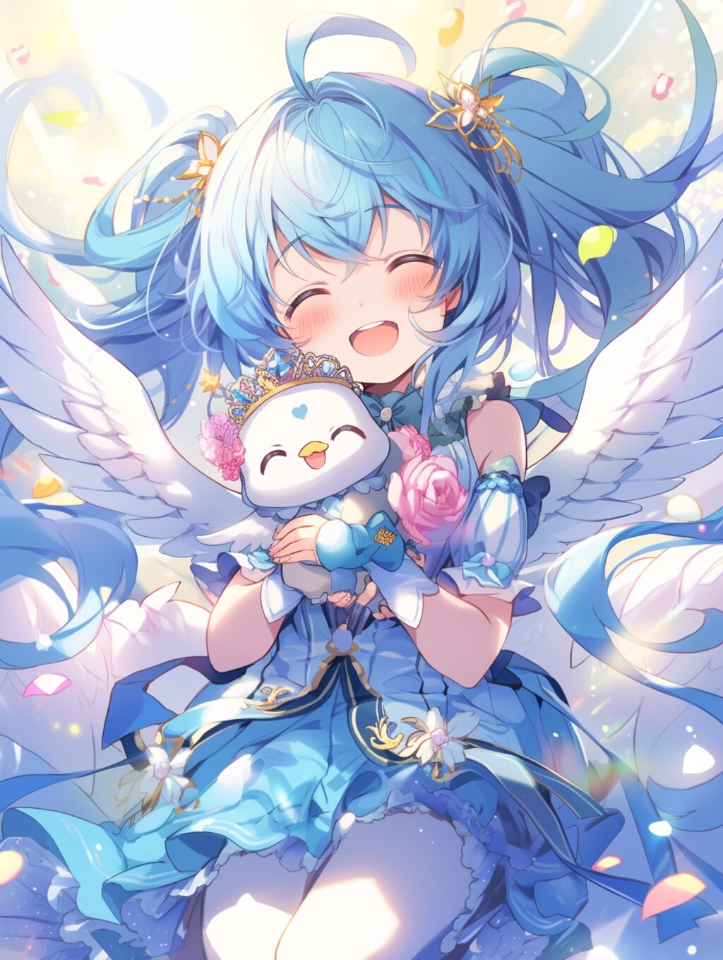 エモエモマジハッピー！最高エンタメ！爆発きらりん激カワ最強青髪天使！