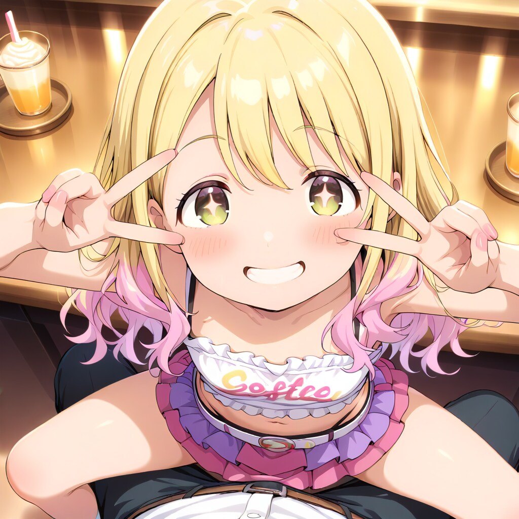 ダブルピースだよん♪