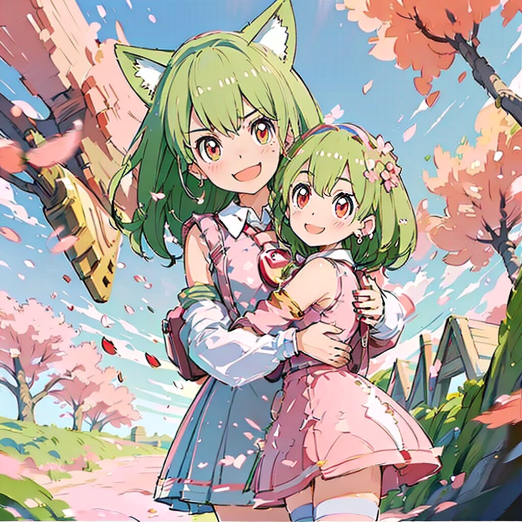 ママと行ったお花見の思い出