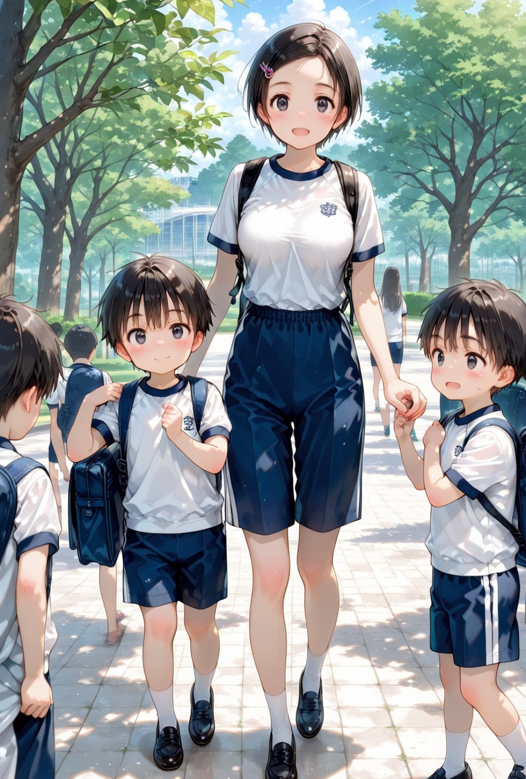 【即落2ｺﾏ】体操服の姉ちゃん１