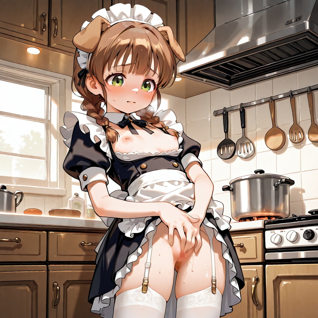 犬耳メイドちゃん