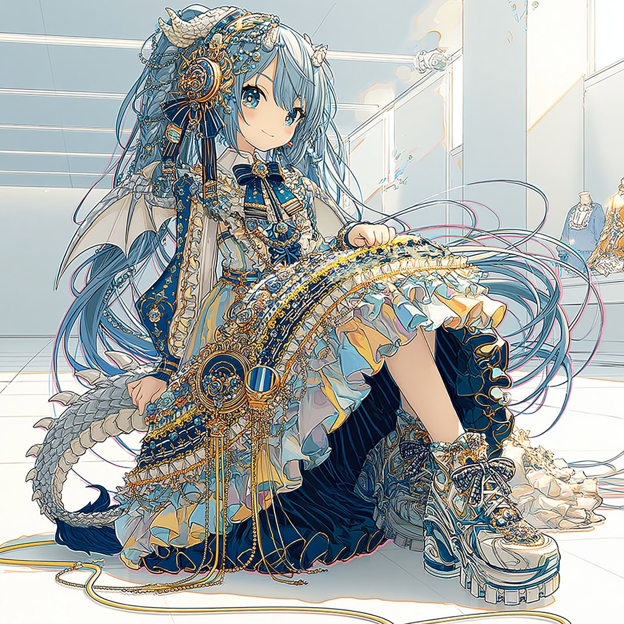 ドラゴンガール | の人気AIイラスト・グラビア