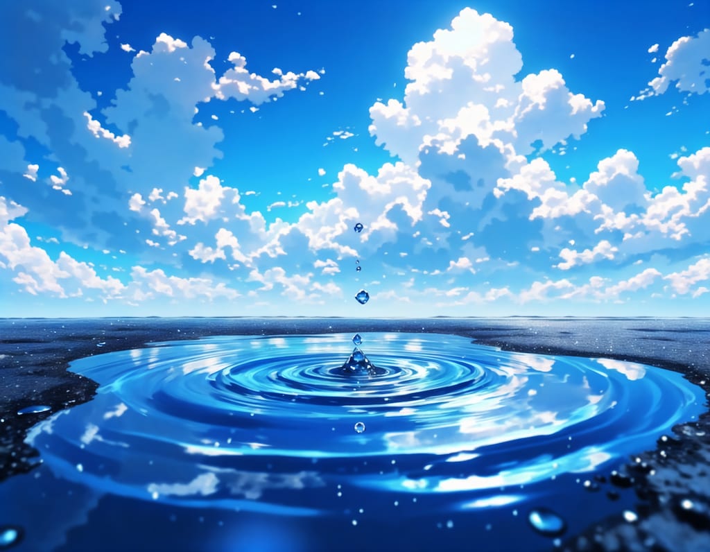 雨上がりの音