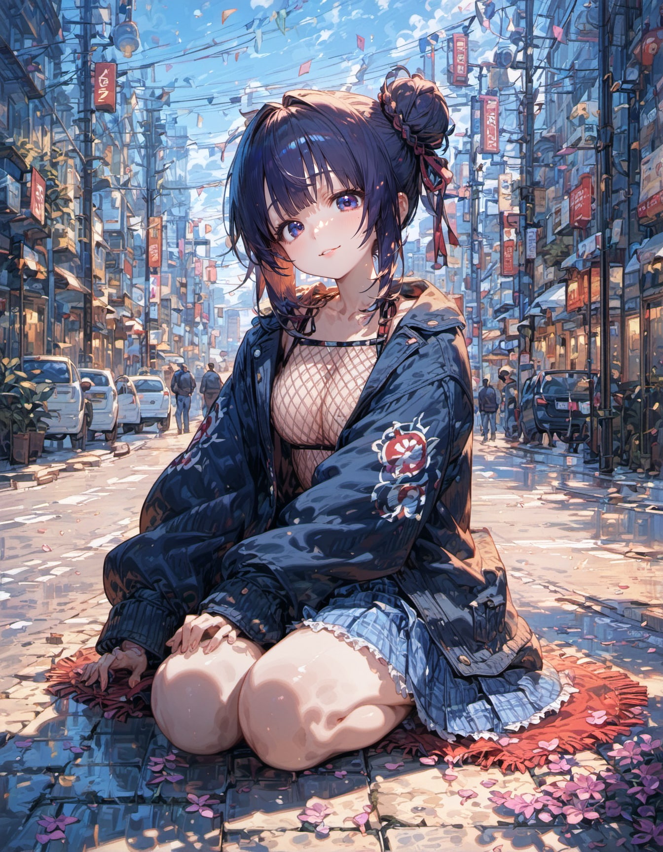 fishnet | の人気AIイラスト・グラビア