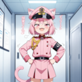軍服姿のねこちゃん 6枚目