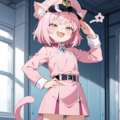 軍服姿のねこちゃん 5枚目